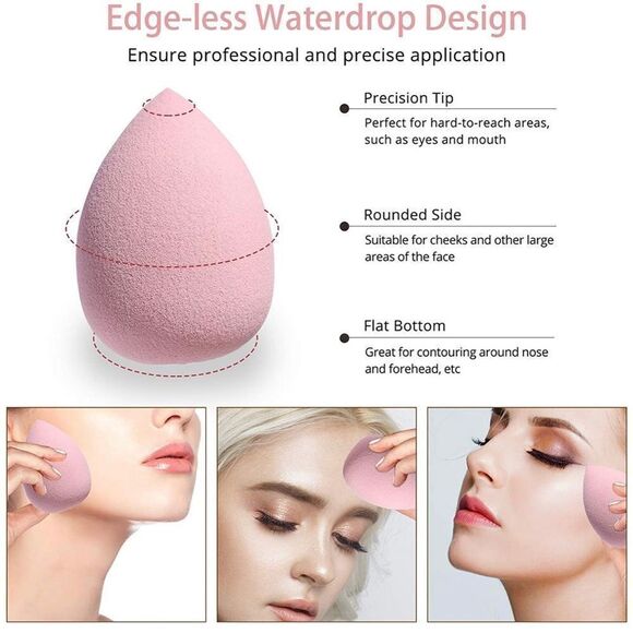 7pc Makeup Sponge Set - Picture 7 of 9